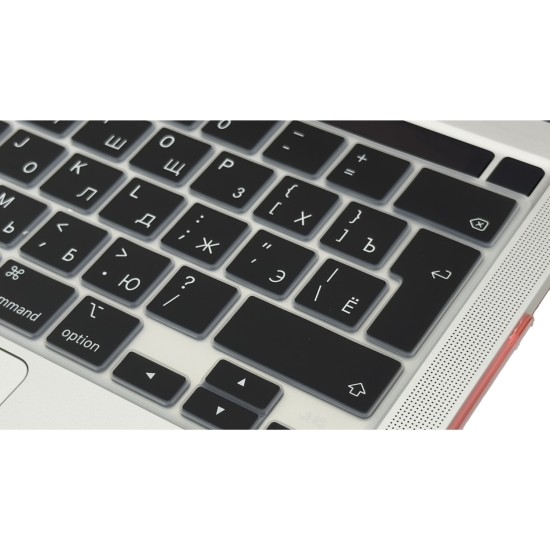 macbook pro rusça klavye koruyucu uk ters l enter ince silikon