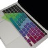 MacBook Pro Klavye Koruyucu Türkçe Baskı Dazzle Renk İnce Silikon A2251 A2289 A2338 A2141