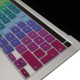 MacBook Pro klavye koruyucu Türkçe baskı dazzle renk silikon uyumlu A2251 A2289 A2338 A2141