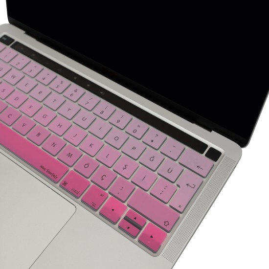 MacBook Pro Türkçe Q Silikon Klavye Koruyucu