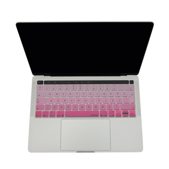 MacBook Pro Türkçe Q Silikon Klavye Koruyucu
