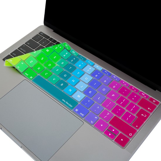 Macbook Pro Klavye Koruyucu UK-EU İngilizce 12inç A1534 - 13inç A1708 ile Uyumlu Dazzle