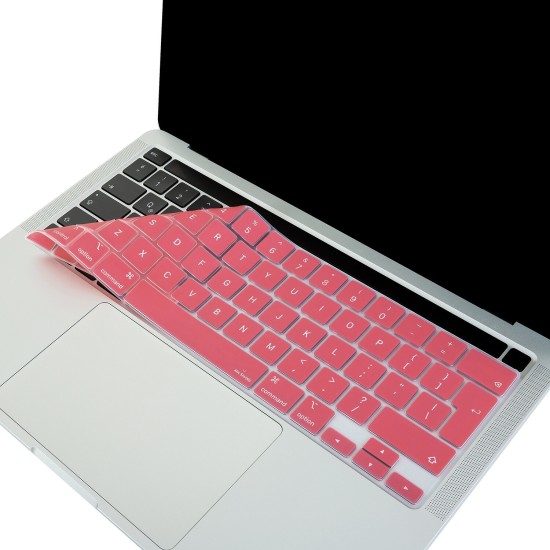 ince silikon uk tuş dizilimi macbook koruma