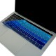 MacBook Pro US İngilizce Türkçe Renkli Klavye Koruyucu Silikon A1706 A1989 A2159 A1707 A1990
