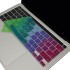 MacBook Pro Klavye Koruyucu US İngilizce Düz Enter İnce Silikon Touch Bar 13 M1-M2 ve 16 inç