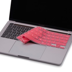 MacBook Pro Klavye Koruyucu US İngilizce ince silikon kaplama uyumlu 13 inç ve 16 inç