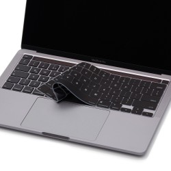 MacBook Pro Klavye Koruyucu US İngilizce ince silikon kaplama uyumlu 13 inç ve 16 inç