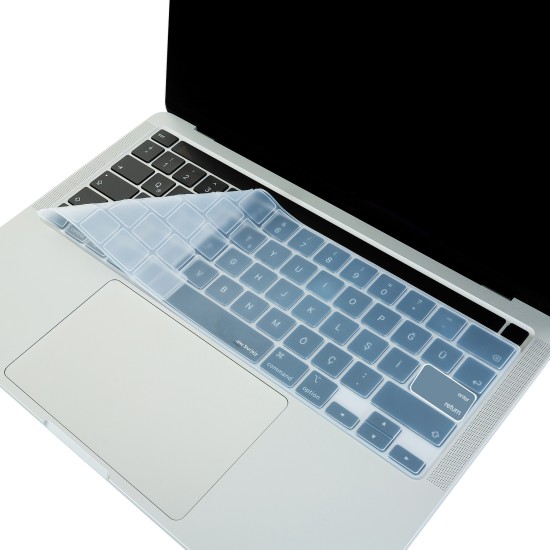 MacBook Pro Klavye Koruyucu US İngilizce silikon ince kaplama