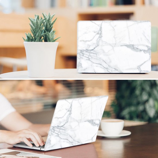 MacBook Pro Retina 13 inç mermer desenli sert kılıf A1425 A1502