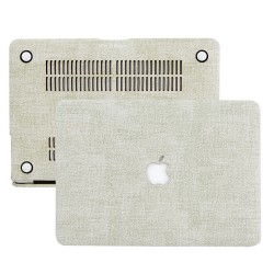 McStorey Macbook Pro ile Uyumlu Kılıf HardCase A1425 A1502 2012/2015 Flax