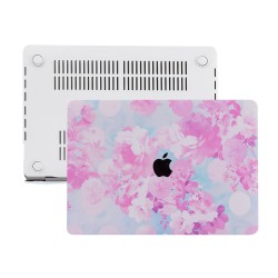 McStorey Macbook Pro ile Uyumlu Kılıf HardCase A1425 A1502 2012/2015 Flower02