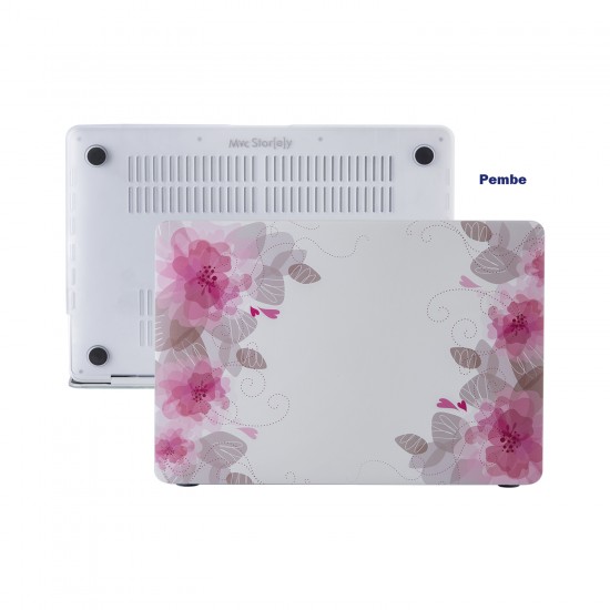 Macbook Pro Kılıf 13 inç Flower06NL (Eski HDMI'li Model 2012-2015) A1425 A1502 ile Uyumlu