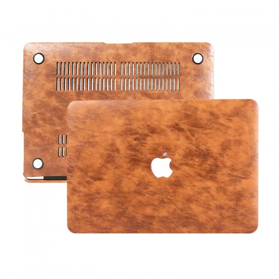 Macbook Pro Deri Kılıf 13 inç Leat (Eski HDMI'lı Model 2012-2015) A1425 A1502 ile Uyumlu