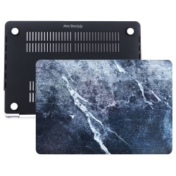 McStorey Macbook Pro ile Uyumlu Kılıf HardCase A1425 A1502 2012/2015 Mermer09NL