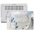Macbook Pro Kılıf 13 inç Mermer10NL (Eski HDMI'lı Model 2012-2015) A1425 A1502 ile Uyumlu