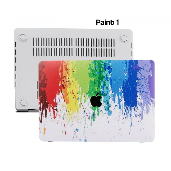Macbook Pro Kılıf 13 inç Paint01 (Eski HDMI'lı Model 2012-2015) A1425 A1502 ile Uyumlu