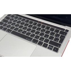 MacBook Pro Touch Bar Klavye Koruyucu Rusça Baskılı Silikon Ters L Enter 13-15 İnç