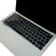 MacBook Pro Türkçe F Silikon Klavye Koruyucu UK Düzen Touch Bar Uyumlu