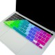 MacBook Pro UK İngilizce ISO Ters L Enter Uyumlu İnce Silikon Klavye Koruyucu