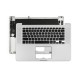 Macbook Pro ile Uyumlu 15inc A1398 US Üst Kasa Klavye Topcase Keyboard 2012/2013