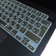 MacBook Rusça Klavye Koruyucu Silikon ISO Enter Air Pro Uyumlu