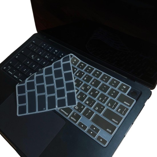 MacBook Air Pro Rusça Silikon Klavye Kılıfı