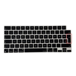 MacBook Türkçe F Klavye Koruyucu Yeni Düzen Air 13.6–15.3 Pro 14.2–16.2 Silikon