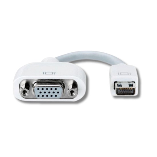 MacBook Uyumlu Dönüştürücü Adaptör Kablo - Type-C / Mini DisplayPort - DVI ve VGA Monitör Projeksiyon Bağlantı Adaptörü