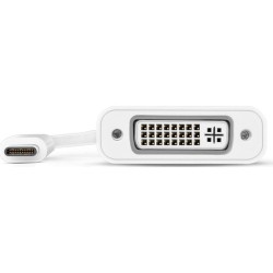 MacBook Uyumlu Dönüştürücü Adaptör Kablo - Type-C / Mini DisplayPort - DVI ve VGA Monitör Projeksiyon Bağlantı Adaptörü