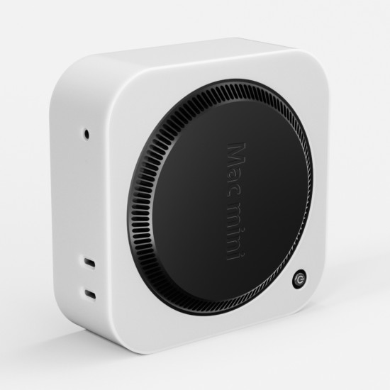 Mac Mini M4 ve M4 Pro Silikon Kılıf Koruma Darbe Emici Tam Uyumlu