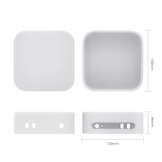 Mac Mini M4 ve M4 Pro Silikon Kılıf Koruma Darbe Emici Tam Uyumlu