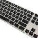 Magic Keyboard 2 A1843 Türkçe Q klavye koruyucu TPU silikon