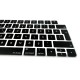 Magic Keyboard 3 klavye koruyucu siyah silikon A2449 A2450 uyumlu