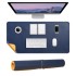 Masa Desk Mat 60x30 cm – Çift Taraflı Kaymaz Deri Mouse Pad Ofis ve Makyaj Masası Koruyucu