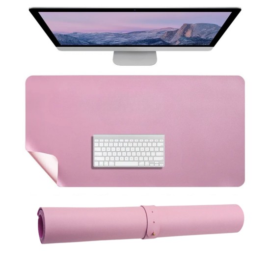 Masa desk mat suya dayanikli deri yuzey