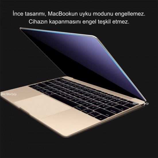 Mat Ekran Koruyucu 15 inç Macbook Pro (Touchbarlı) A1707 A1990 ile Uyumlu Parlamayı Önler