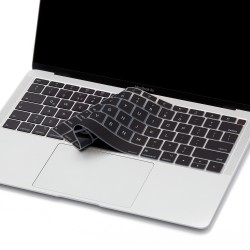 McStorey Laptop Macbook Air ile Uyumlu Klavye Koruyucu A1932 2018/2019 Amerika İngilizce Baskılı