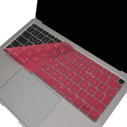 McStorey Laptop Macbook Air ile Uyumlu Klavye Koruyucu TouchID A1932 2018/2019 Türkçe Baskılı
