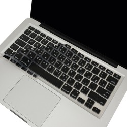 McStorey Laptop Macbook Air Pro ile Uyumlu Klavye Koruyucu A1278 A1466 A1502 USTip Arapça Baskı