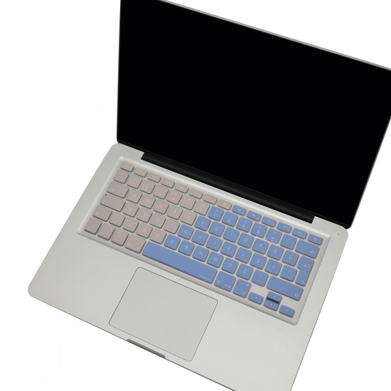 Macbook Air Pro Klavye Koruyucu Türkçe q (Eski USB’li Model 2008/2017 yılı) ile Uyumlu Powder
