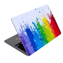 McStorey Macbook Air Kılıf Laptop Kaplama Sticker Koruyucu A2179 ile Uyumlu Paint01NL