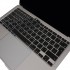 Arapça Klavye Koruyucu Macbook Air M1 13inç (TouchID'li Air) A2337 A2179 UK Enter ile Uyumlu