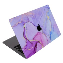 McStorey Macbook Air M1 Kılıf Kaplama Sticker Laptop Koruyucu A2337 ile Uyumlu Marble14