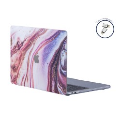 Macbook Air M2 Kılıf Simli 13.6 inç A2681 ile Uyumlu Glitter