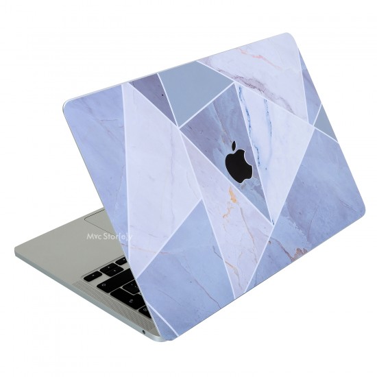 Macbook Air Kılıf M2, 13.6inç Yapıştırma Sticker Kaplama Koruyucu Marble14 A2681 A3113 ile Uyumlu