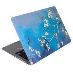 Macbook Pro Kılıf 13 inç M1-M2, V.Gogh01NL (Type-c'li Model)A2338 A2289 A2251 A1706-08 A1989 A2159 ile Uyumlu