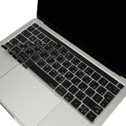 Arapça Klavye Macbook Pro Kılıfı 13-15 inç 2016-2019 yılı UK Enter ile Uyumlu