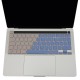 Macbook Pro M1-M2, 13inç (Touchbarlı) Klavye Kılıfı (Türkçe Q) A2289 A2251 A2338 A2141 Uyumlu R.Powder