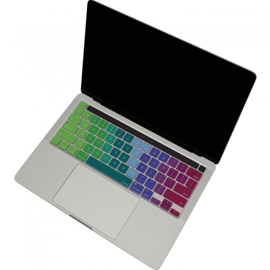 Macbook Pro Klavye Koruyucu 13inç M1-M2, Dazzle (US-ABD İngilizce) A2338 2289 2251 A2141 ile Uyumlu