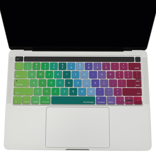 Macbook Pro Klavye Kılıfı US(ABD) İngilizce Baskı A1706 1989 2159 A1707 1990 Uyumlu Dazzle